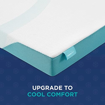 Tempur-Pedic Cooling 3-Inch Mattress Topper for Sleep Comfort