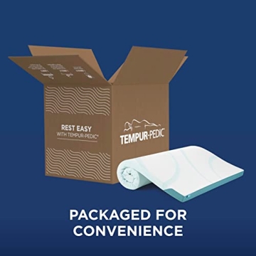 Tempur-Pedic Cooling 3-Inch Mattress Topper for Sleep Comfort