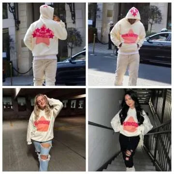 Aelfric Eden Star Hoodie | Unisex Retro Streetwear Sweatshirt