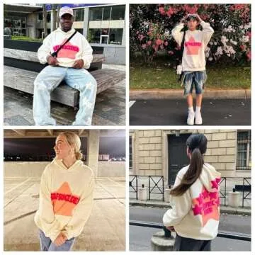 Aelfric Eden Star Hoodie | Unisex Retro Streetwear Sweatshirt