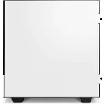 NZXT H510 Flow - CA-H52FW-01 - Compact ATX Mid-Tower PC Gaming Case - Perforated Front Panel - Tempered Glass Side Panel - Cable Management System - Water-Cooling Ready - White/Black