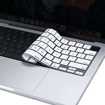 MOSISO Keyboard Cover for MacBook Pro and Air Models