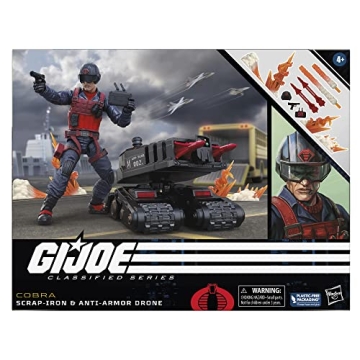 G.I. Joe Classified Scrap-Iron Action Figure with Drone