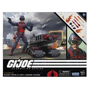G.I. Joe Classified Scrap-Iron Action Figure with Drone