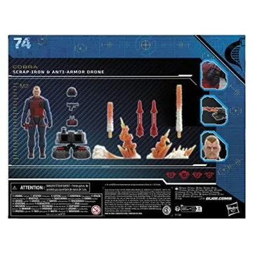 G.I. Joe Classified Scrap-Iron Action Figure with Drone