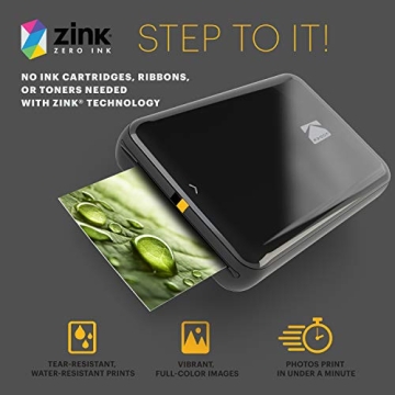 KODAK Step Instant Smartphone Printer - Portable & Wireless