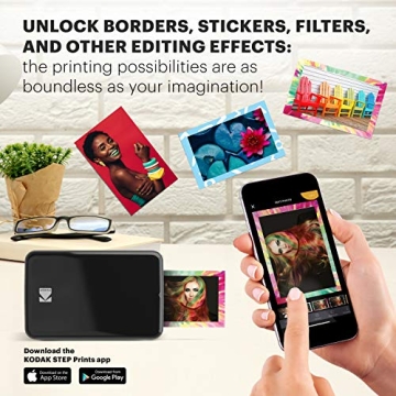 KODAK Step Instant Smartphone Printer - Portable & Wireless