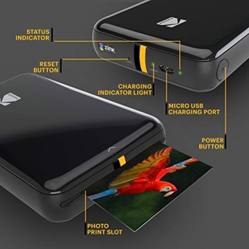 KODAK Step Instant Smartphone Printer - Portable & Wireless