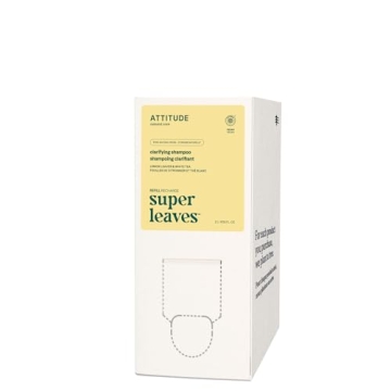 ATTITUDE Clarifying Hair Shampoo for Radiant Hair - Eco-Friendly Vegan Formula, 67.6 Fl Oz