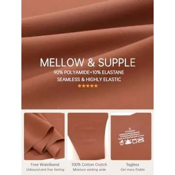 ALL OF SHE Seamless Thongs for Women No Show V-waisted Invisible Sexy Panties Tangas Thong Underwear Women 6 Pack