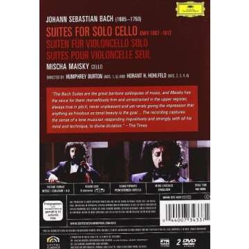 Experience the Beauty of Bach's Cello Suites on DVD