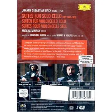 Bach: The Cello Suites DVD Featuring Yo-Yo Ma