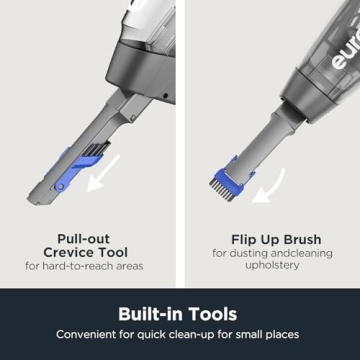 Eureka Corded Stick Vacuum Cleaner with Powerful Suction