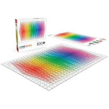 Buffalo Games - Josie Lewis - Colorful Diamonds - 500 Piece Jigsaw Puzzle for Adults -Challenging Puzzle Perfect for Game Nights - Finished Size is 21.25 x 15.00