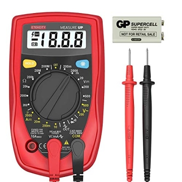 Etekcity Digital Multimeter AC DC Voltage Tester Tool