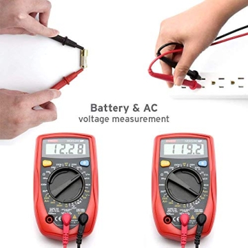 Etekcity Digital Multimeter AC DC Voltage Tester Tool