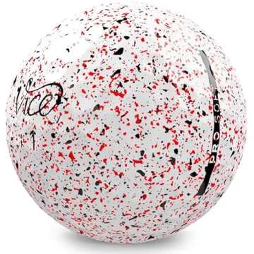 VICE Golf PRO Soft DRIP RED 2020 | 12 Golf Balls | Features: 3-Piece cast Urethane, Soft Feel, high Ball Flight Stability | Profile: for Ambitious Golfers (VG1008099)
