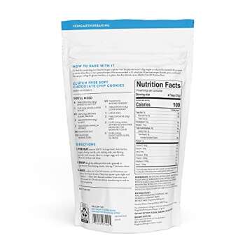 King Arthur, Measure for Measure Flour, Certified Gluten-Free, Non-GMO Project Verified, Certified Kosher, Non-Dairy, 1 Pound, Packaging May Vary