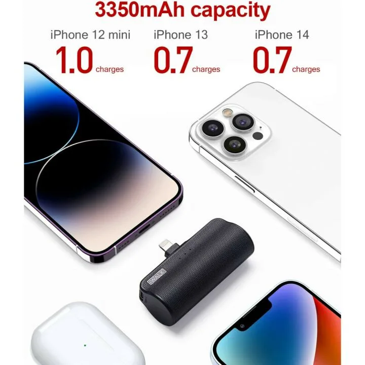 iWALK 3350mAh Mini Portable Charger for iPhone