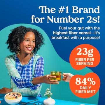 Poop Like A Champion Ultra High Fiber Cereal for Digestive Health