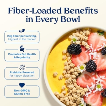 Poop Like A Champion Ultra High Fiber Cereal for Digestive Health