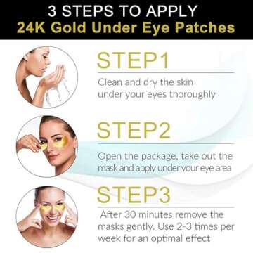 Jakuva Eye Patches for Dark Circles and Puffy Eyes