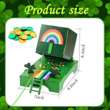 Roacasumy St. Patrick's Day Leprechaun Trap Craft Kit | DIY Kit for Kids
