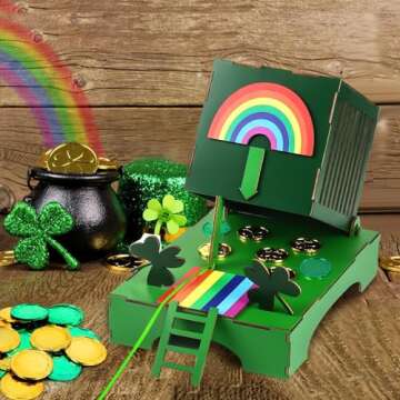 Roacasumy Leprechaun Trap Craft Kit for St. Patrick's Day