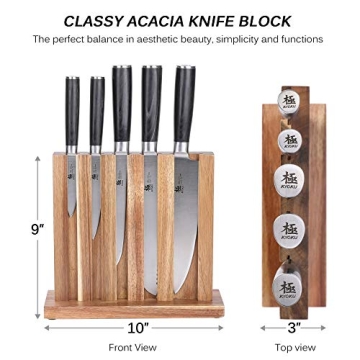 Premium KYOKU 5-Knife Set for Chefs and Home Cooks