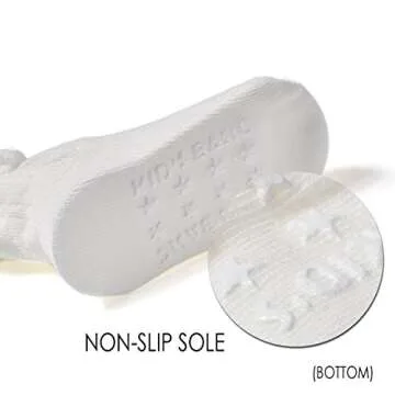 Non Slip Ruffle Baby Socks for Girls - EPEIUS