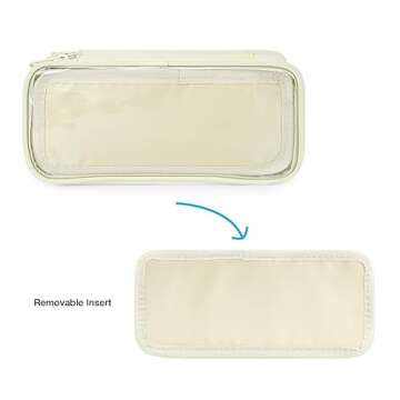 STEAMEDBUN Pencil Pouch - Stylish and Functional Pencil Case for School, Office, and More