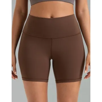 Dreamlux High Waisted Yoga Shorts Soft Stretchy Supportive
