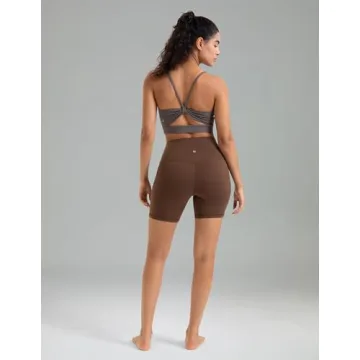 Dreamlux High Waisted Yoga Shorts Soft Stretchy Supportive