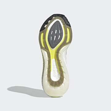 adidas Men's Ultraboost-21 Running Shoe, Orbit Green/Black/Acid Yellow, 12