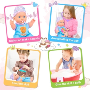 PROOU Baby Doll Care Toys for Toddlers - 30PC Set