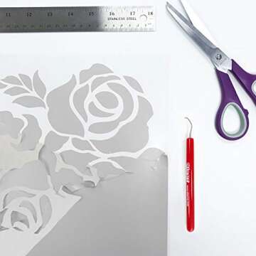 Siser StripFlock Pro Heat Transfer Vinyl - 11.8" x 12" White