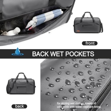 Moulyan Convertible Garment Duffle Bag for Travel