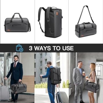 Moulyan Convertible Garment Duffle Bag for Travel