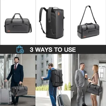 Moulyan Convertible Garment Duffle Bag for Travel