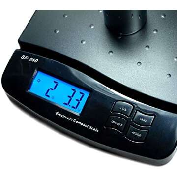 KCHEX Digital Postal Shipping Scale - Accurate & Stylish Shipping Solution