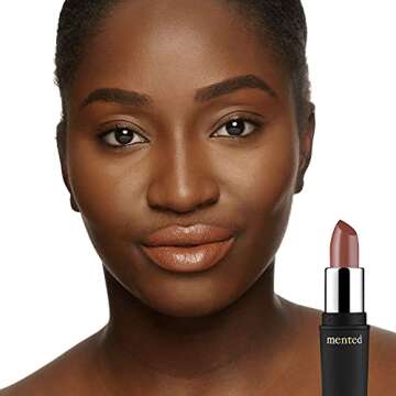 Mented Cosmetics Vegan Long-Lasting Lipstick Dope Taupe