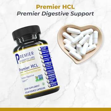 Premier Research Labs Premier HCL - Digestive Aid for Nutrient Absorption - 90 Capsules