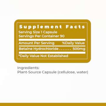 Premier HCL - Supports Nutrient Absorption & Digestion - 90 Capsules