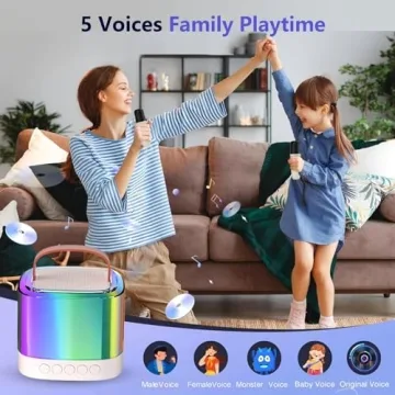 SaundBlokz Mini Karaoke Machine for Kids & Teens