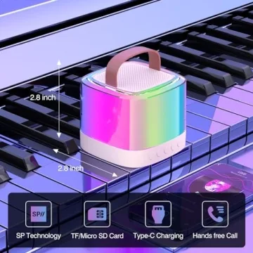 SaundBlokz Mini Karaoke Machine for Kids & Teens