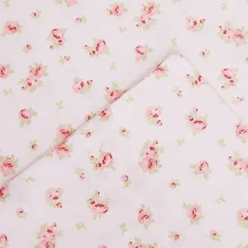 Modern Threads Silky Soft Microfiber and Wrinkle Free Sheets - Luxurious Microfiber Bed Sheets Includes Flat Sheet, Fitted Sheet with Deep Pockets, & Pillowcases Blush, Queen