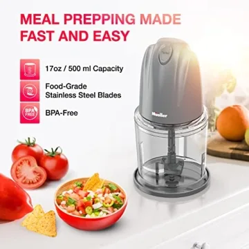 Mueller Mini Food Processor Chopper for Easy Meal Prep