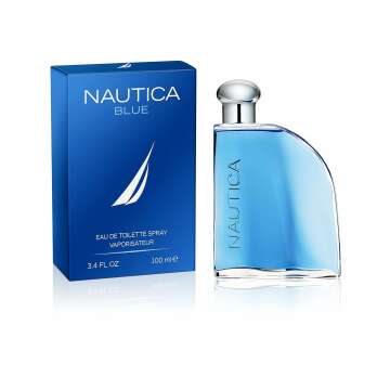 Nautica Blue Cologne for Men - Fresh Woody Fruity Fragrance
