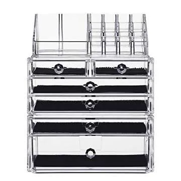 LTLKY SANNO Acrylic Organizer for Makeup & Jewelry Storage