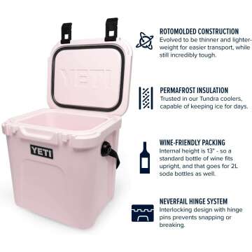 YETI Roadie 24 Cooler - Best Portable Insulation